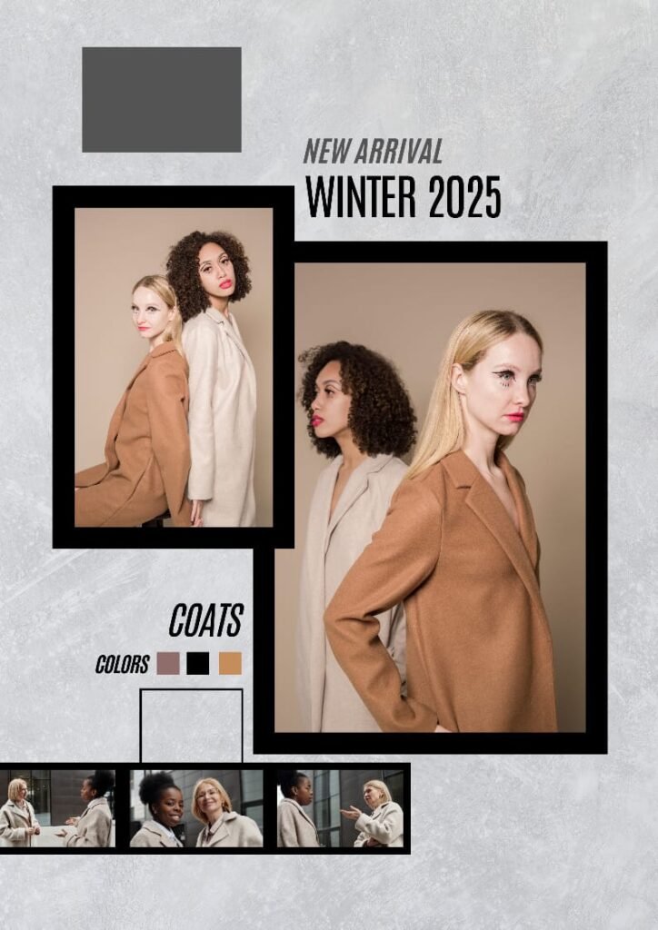 ladies long length winter coats