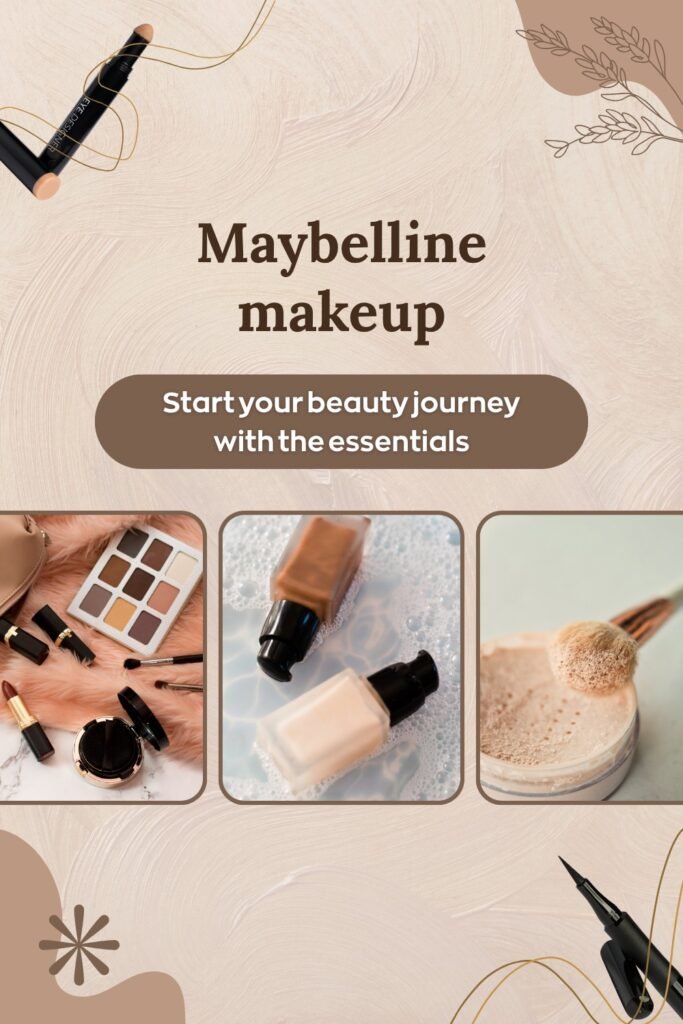 Maybelline makeup products