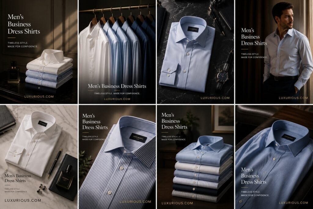 men's business dress shirts