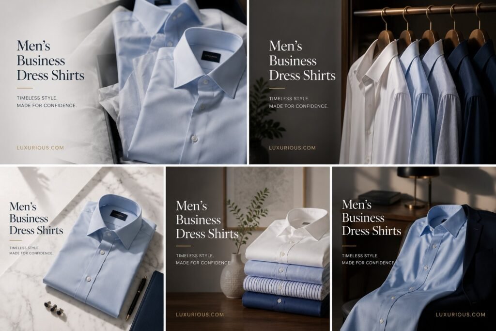 men's business dress shirts