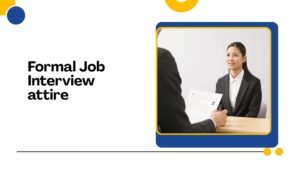 formal job interview attire