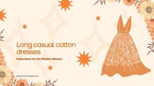 long casual cotton dress