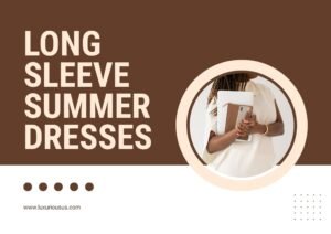 long sleeve casual summer dresses