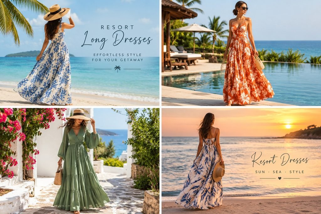 resort wear long dresses