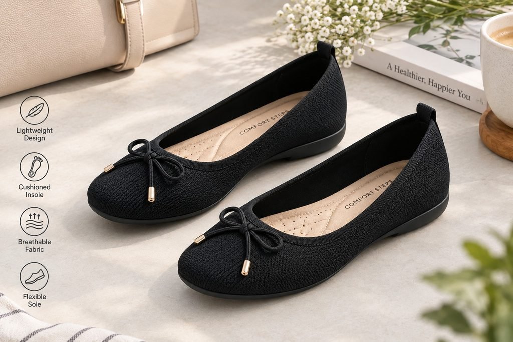 ballet flat walking shoes 